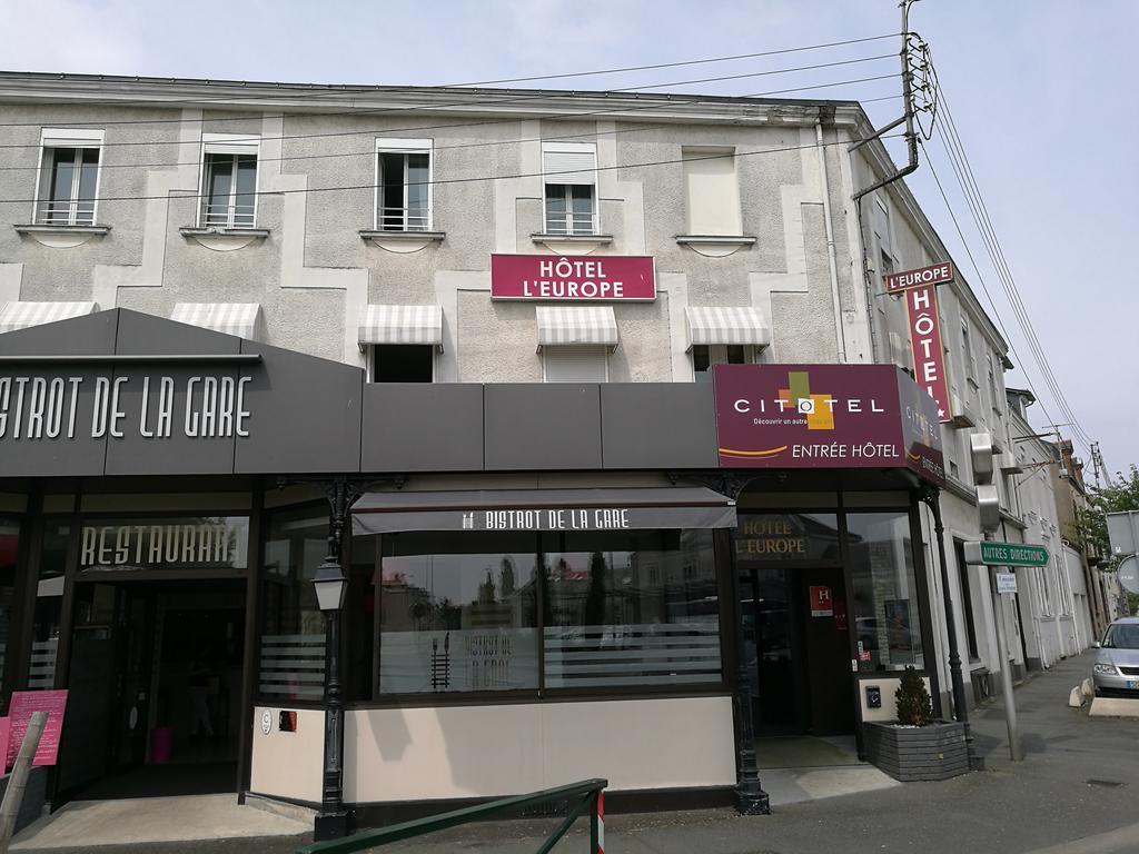 Cit'Hotel L'Europe - Cholet Gare Exterior photo