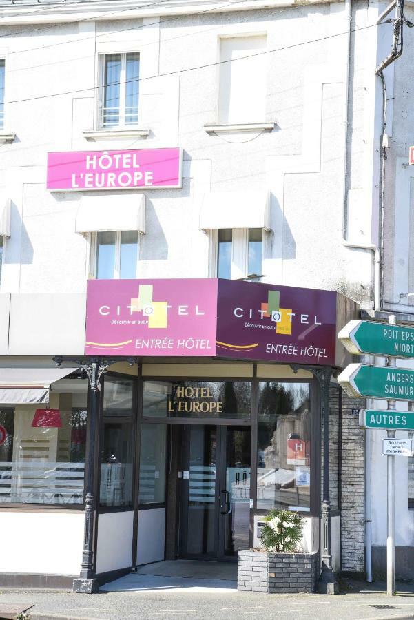 Cit'Hotel L'Europe - Cholet Gare Exterior photo